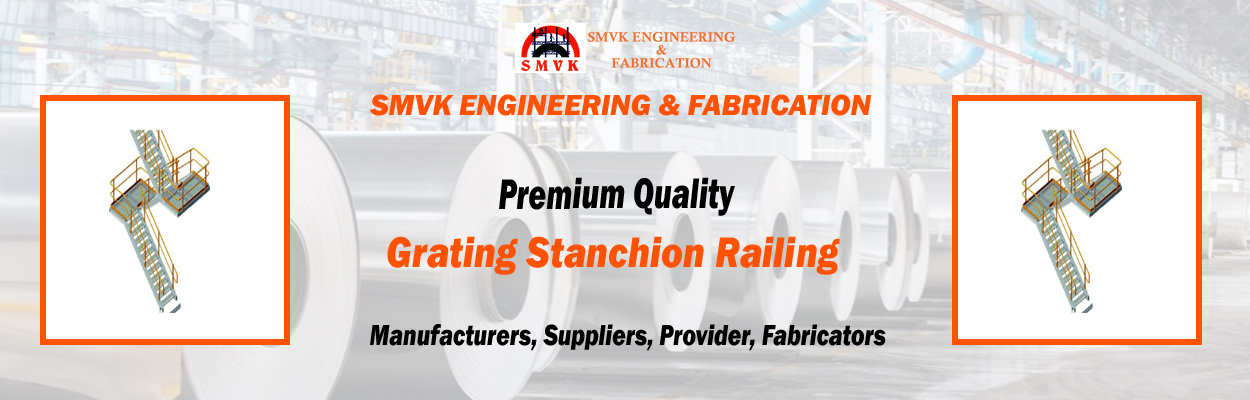 Grating Stanchion Railing